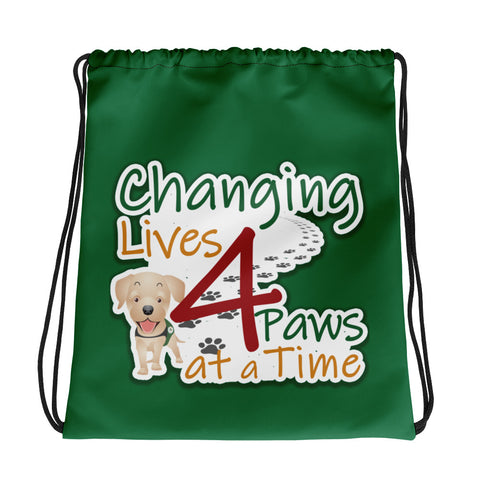 Changing Lives Drawstring bag