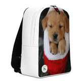 Pup in Stocking Minimalist Backpack